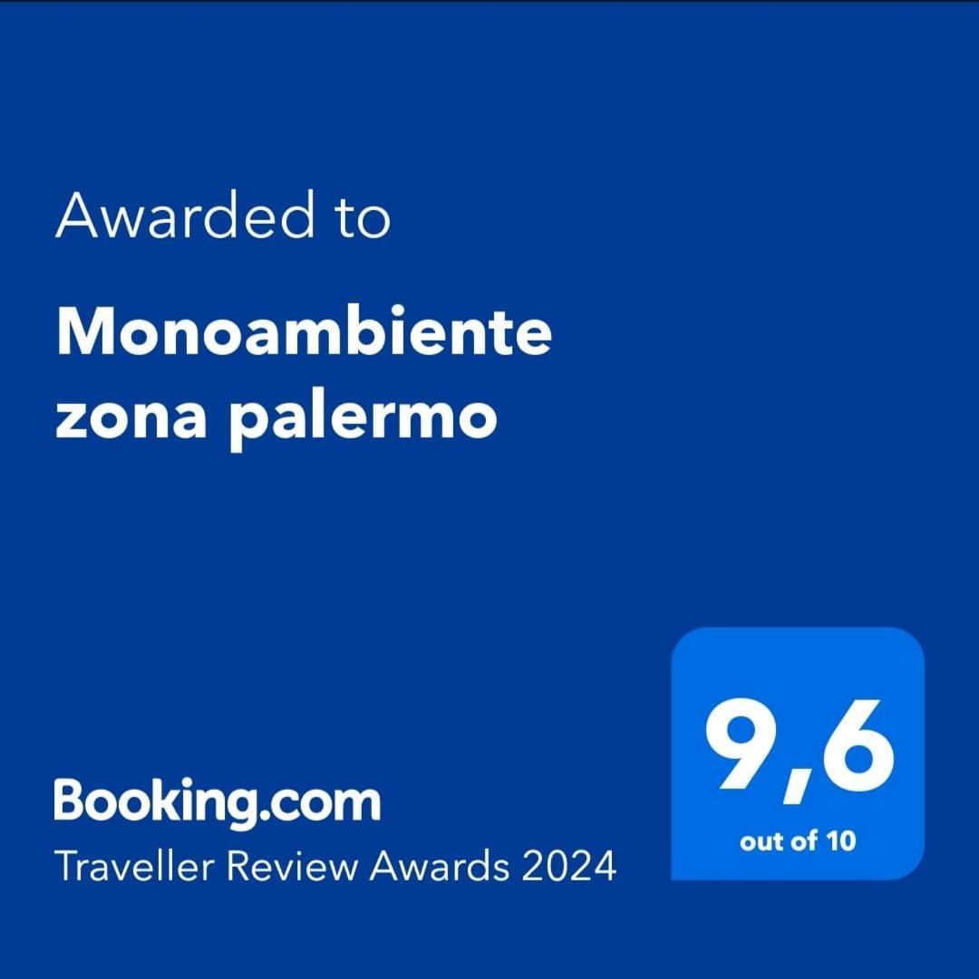 布宜诺斯艾利斯Monoambiente Zona Palermo公寓 外观 照片